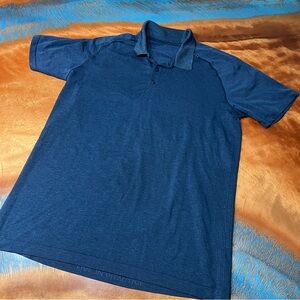 lululemon athletica Navy Polo Shirt size large